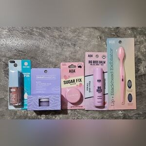 Lip Care Bundle- Exfoliaror Tool, Lip Scrub & Mask, Lip Oil & More BNIB